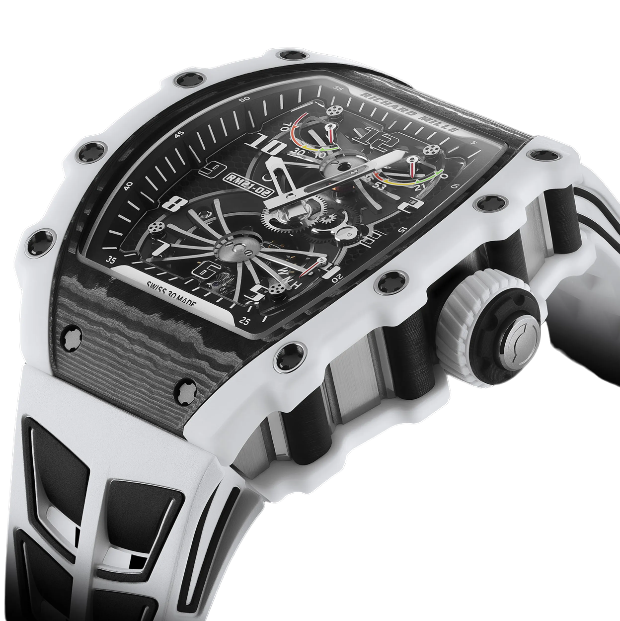 Richard Mille RM 21-02 Manual Winding Tourbillon Aerodyne Limited Edition Black Carbon