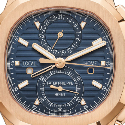 Patek Philippe Nautilus Flyback Chronograph Travel Time 5990/1R-001