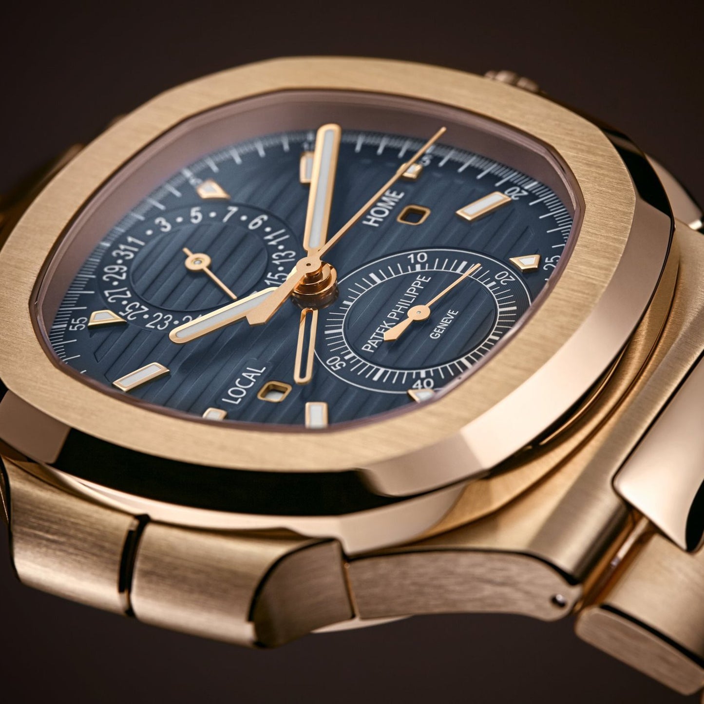 Patek Philippe Nautilus Flyback Chronograph Travel Time 5990/1R-001