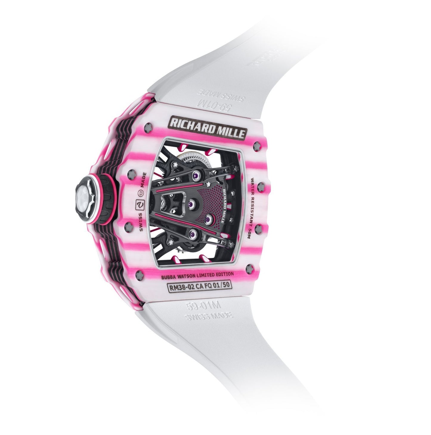 Richard Mille RM 38-02 Manual Winding Tourbillon Bubba Watson Limited Edition