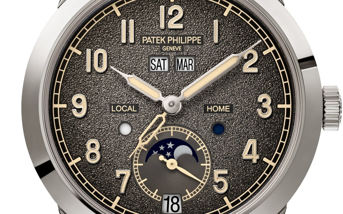 Patek Philippe Complications Annual Calendar Travel Time 5326G-001