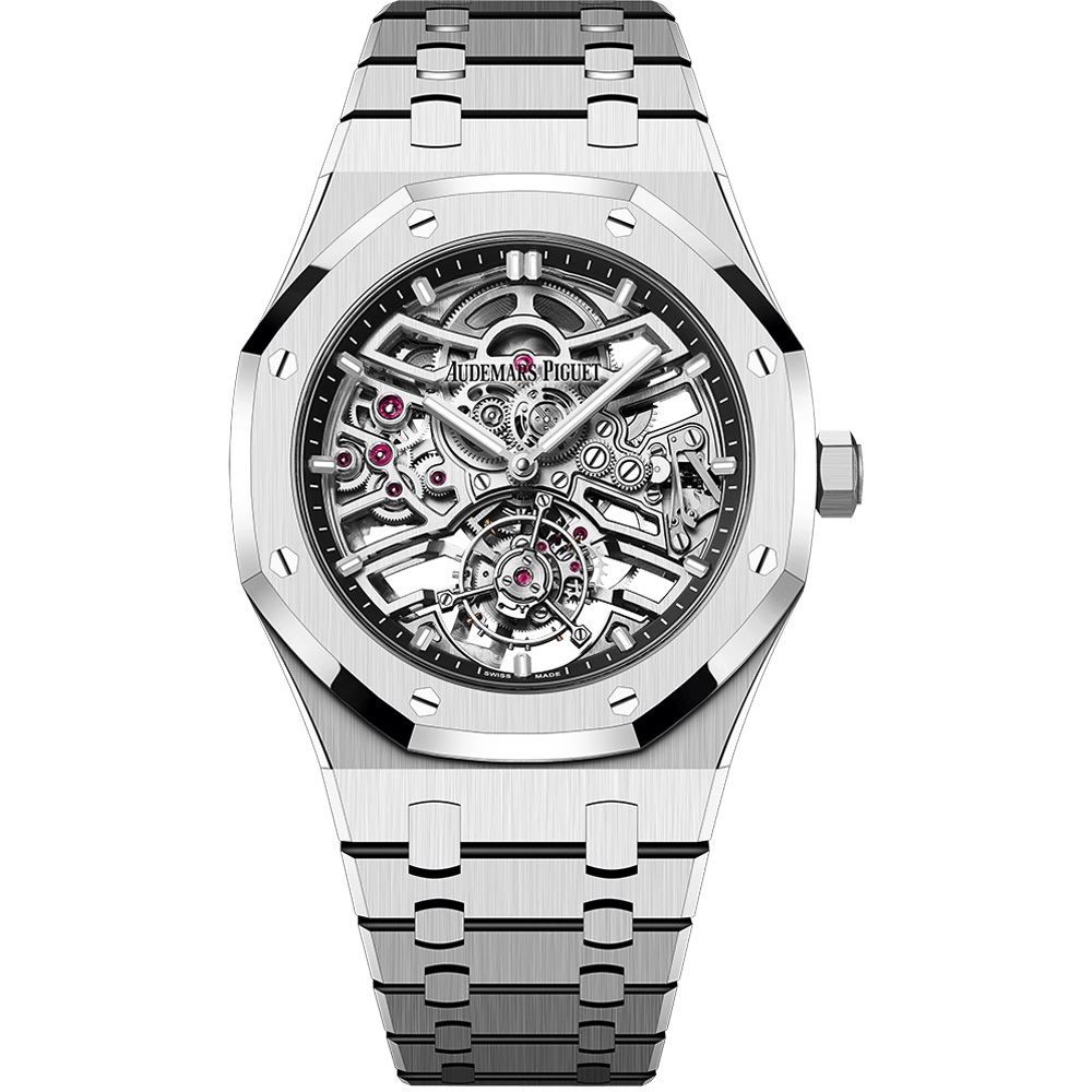 Audemars Piguet Royal Oak Selfwinding Flying Tourbillon Openworked "50th Anniversary" 26735ST.OO.1320ST.01