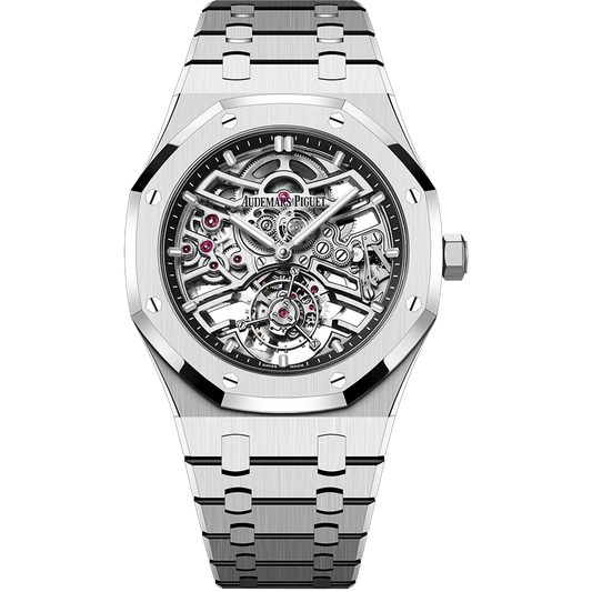 Audemars Piguet Royal Oak Selfwinding Flying Tourbillon Openworked "50th Anniversary" 26735ST.OO.1320ST.01