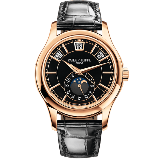 Patek Philippe Complications Annual Calendar Moon Phases 5205R-010