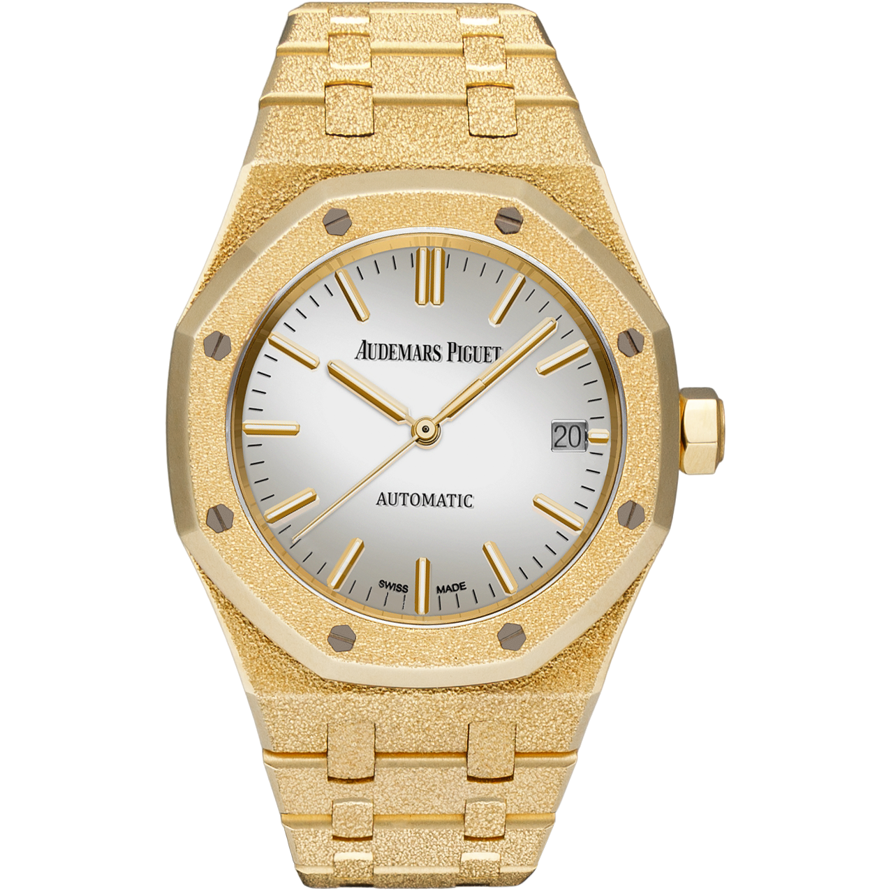 Audemars Piguet Royal Oak Selfwinding Frosted Gold "Carolina Bucci" Limited Edition 15454BA.GG.1259BA.02