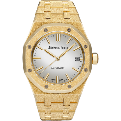 Audemars Piguet Royal Oak Selfwinding Frosted Gold "Carolina Bucci" Limited Edition 15454BA.GG.1259BA.02