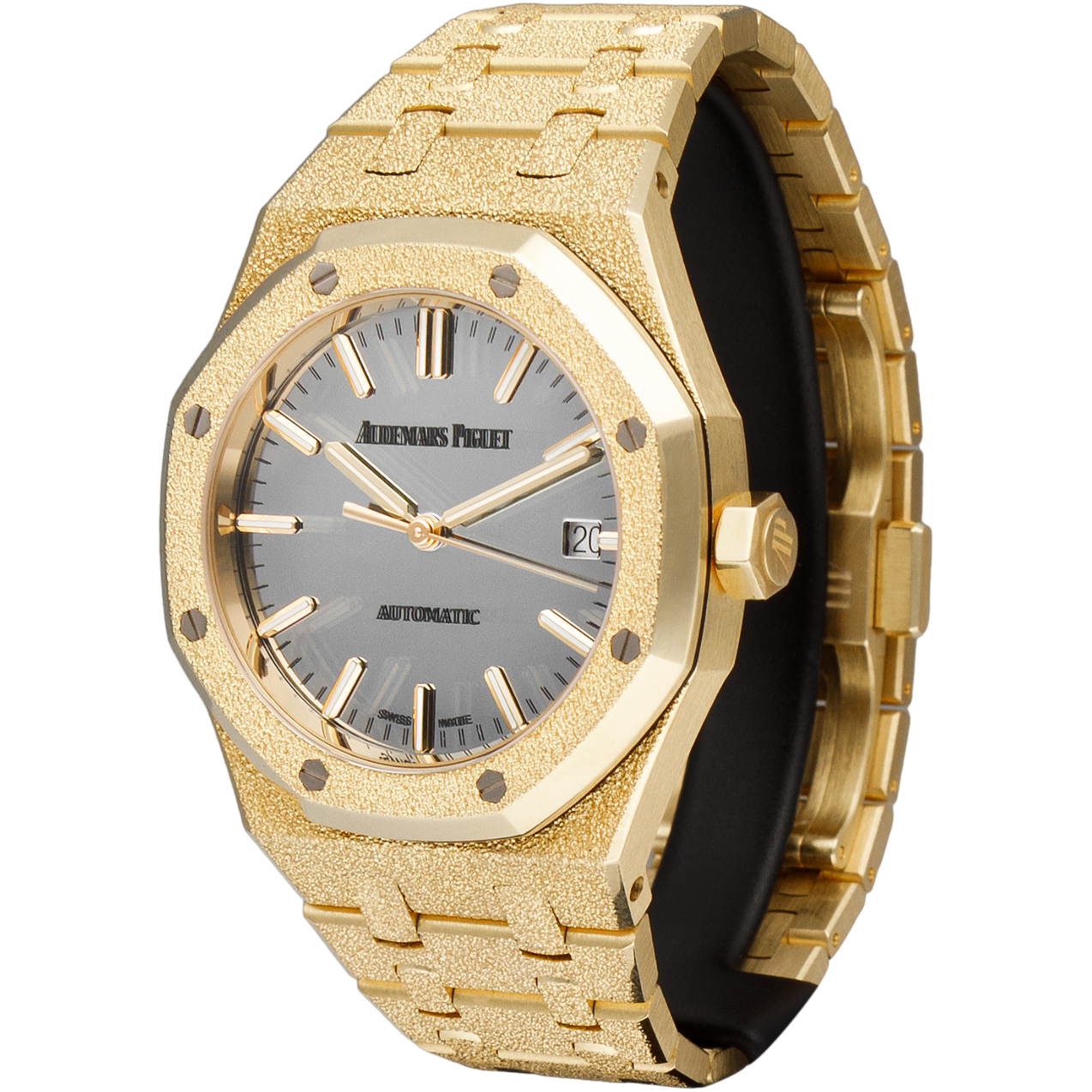 Audemars Piguet Royal Oak Selfwinding Frosted Gold "Carolina Bucci" Limited Edition 15454BA.GG.1259BA.02