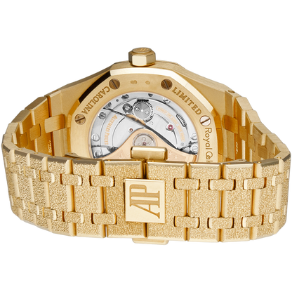 Audemars Piguet Royal Oak Selfwinding Frosted Gold "Carolina Bucci" Limited Edition 15454BA.GG.1259BA.02