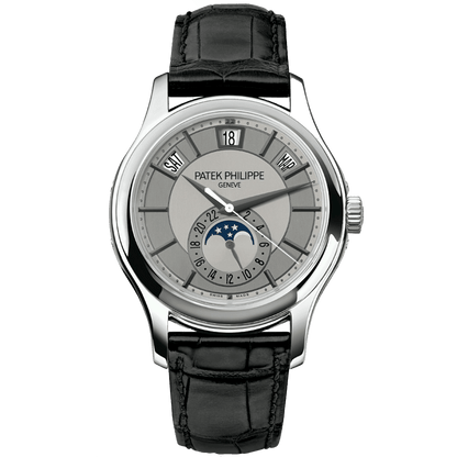 Patek Philippe Complications Annual Calendar Moon Phases 5205G-001