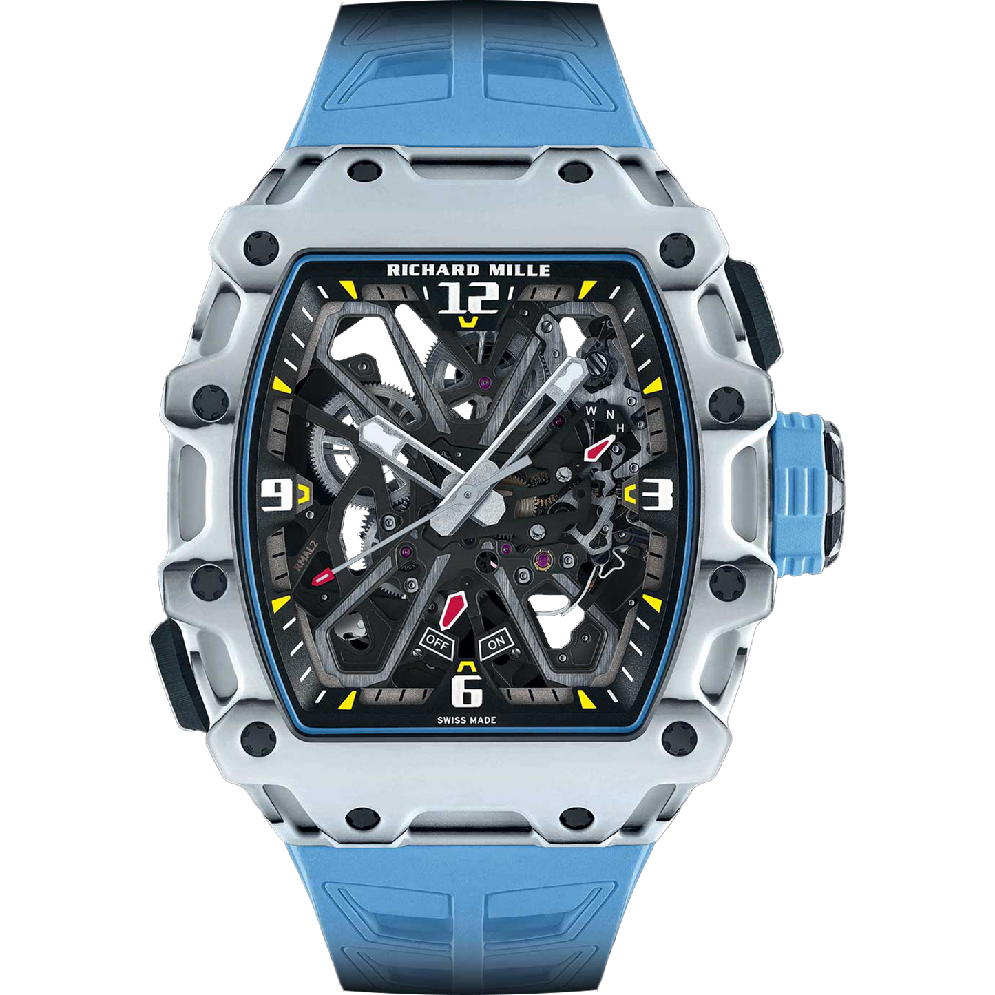 Richard Mille RM 35-03 Automatic Winding Rafael Nadal White Carbon