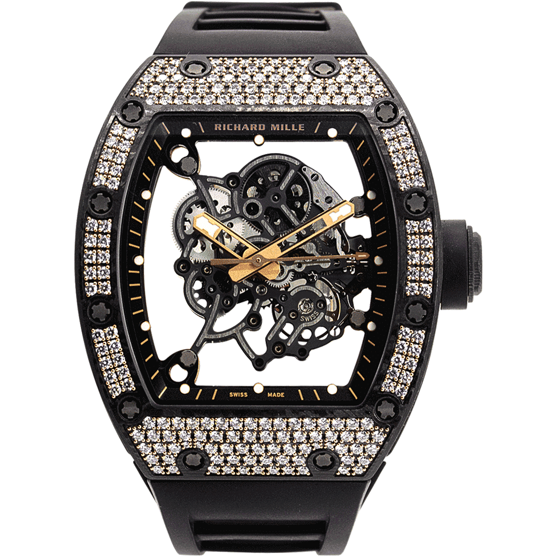 Richard Mille RM 055 Bubba Watson Rose Gold Diamonds