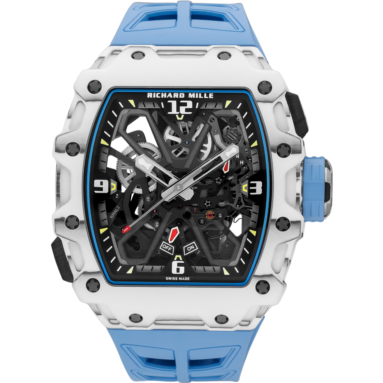 Richard Mille RM 35-03 Automatic Winding Rafael Nadal White Carbon