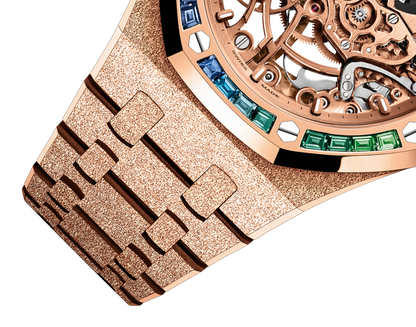 Audemars Piguet Royal Oak Frosted Gold Double Balance Wheel Openworked 15468OR.YG.1259OR.01-B