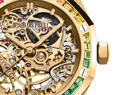 Audemars Piguet Royal Oak Frosted Gold Double Balance Wheel Openworked 15468BA.YG.1259BA.01-B