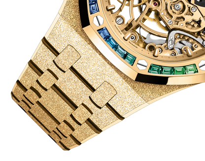 Audemars Piguet Royal Oak Frosted Gold Double Balance Wheel Openworked 15468BA.YG.1259BA.01-B