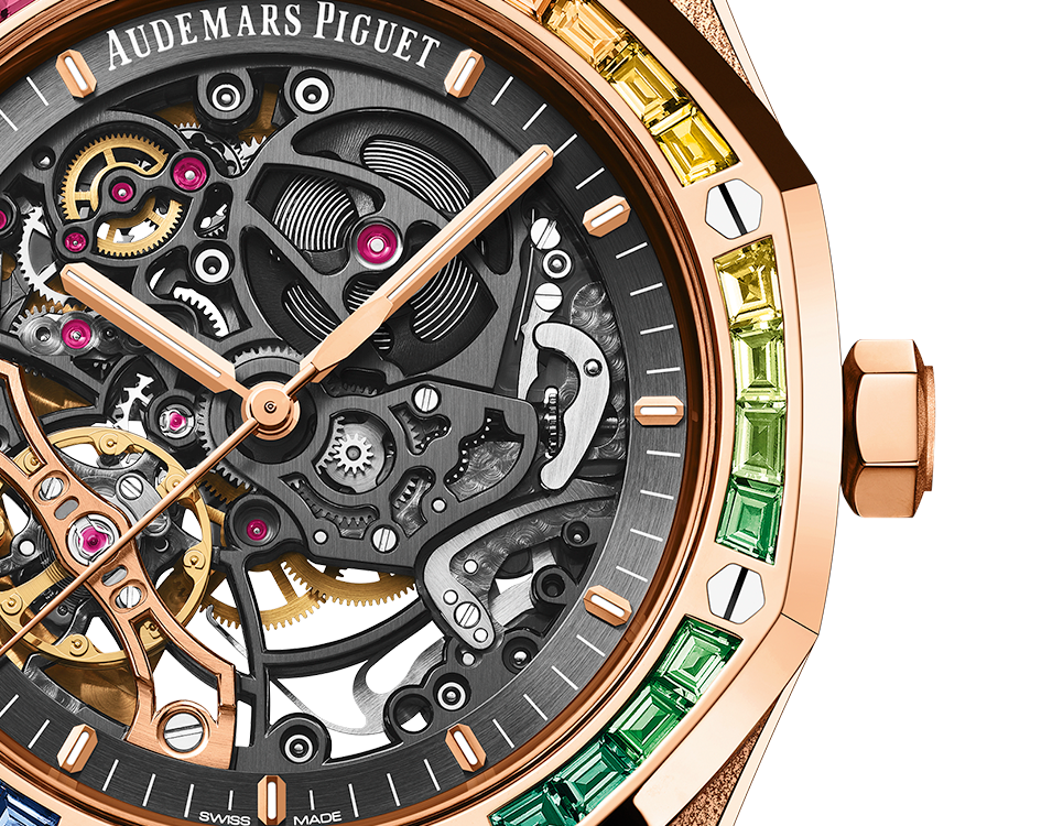 Audemars Piguet Royal Oak Frosted Gold Double Balance Wheel Openworked 15412OR.YG.1224OR.01-B