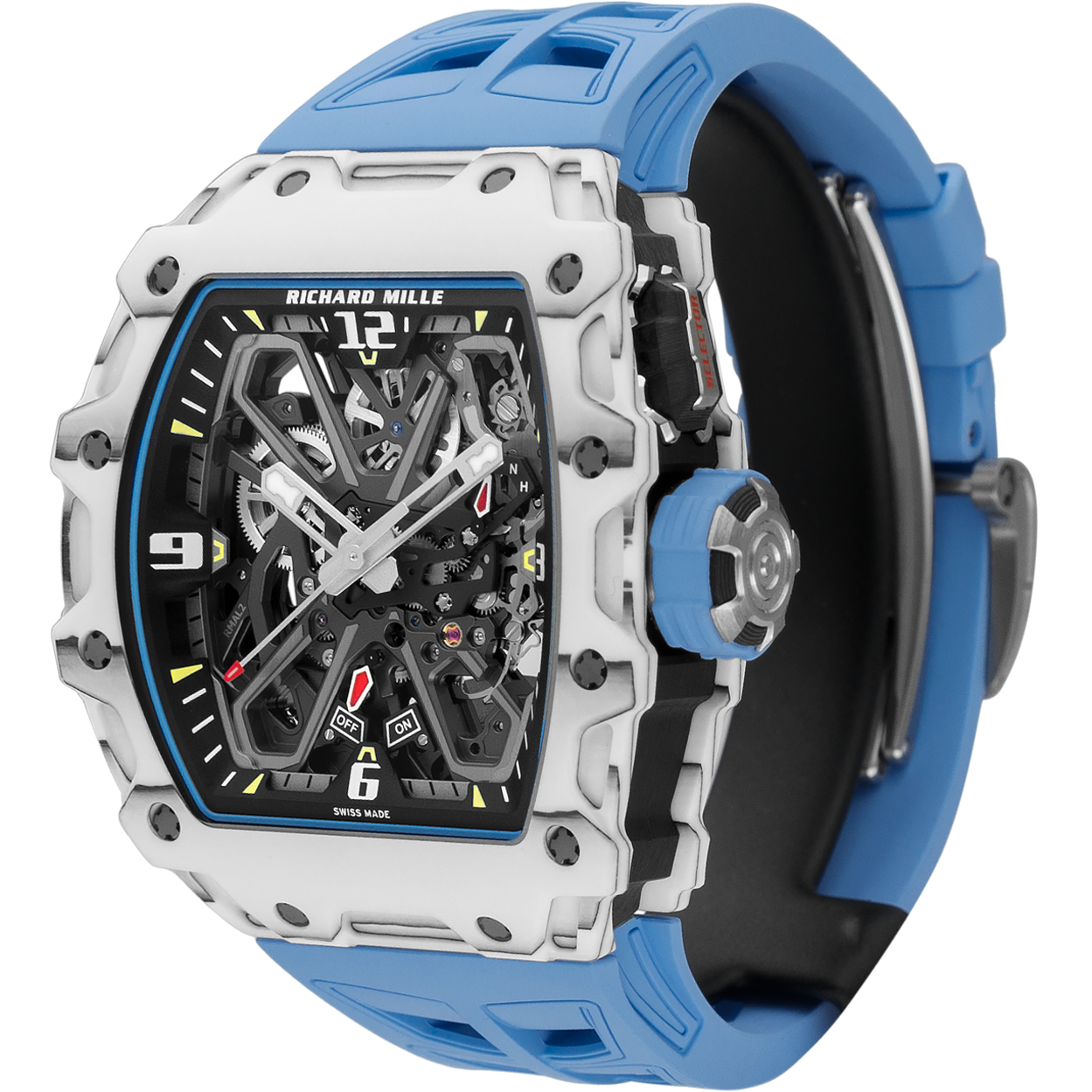 Richard Mille RM 35-03 Automatic Winding Rafael Nadal White Carbon