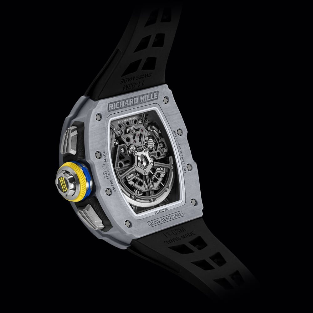 Richard Mille RM 65-01 Grey Quartz TPT Automatic Split Seconds Chronograph