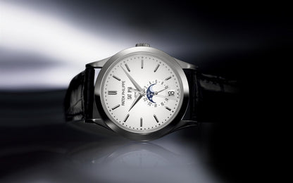 Patek Philippe Complications Annual Calendar Moon Phases 5396G-011