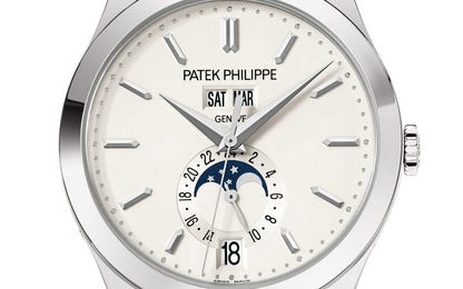 Patek Philippe Complications Annual Calendar Moon Phases 5396G-011