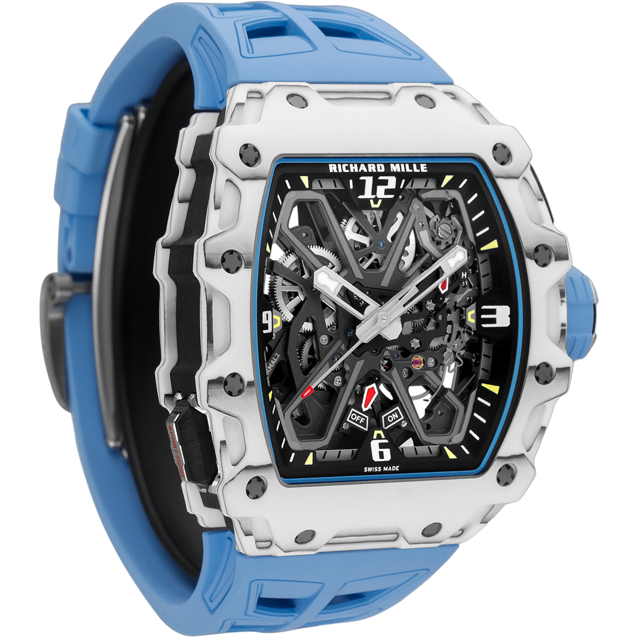 Richard Mille RM 35-03 Automatic Winding Rafael Nadal White Carbon