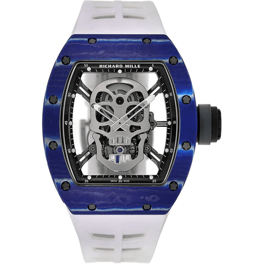 Richard Mille RM 52-01 Blue Carbon Tourbillon Skull