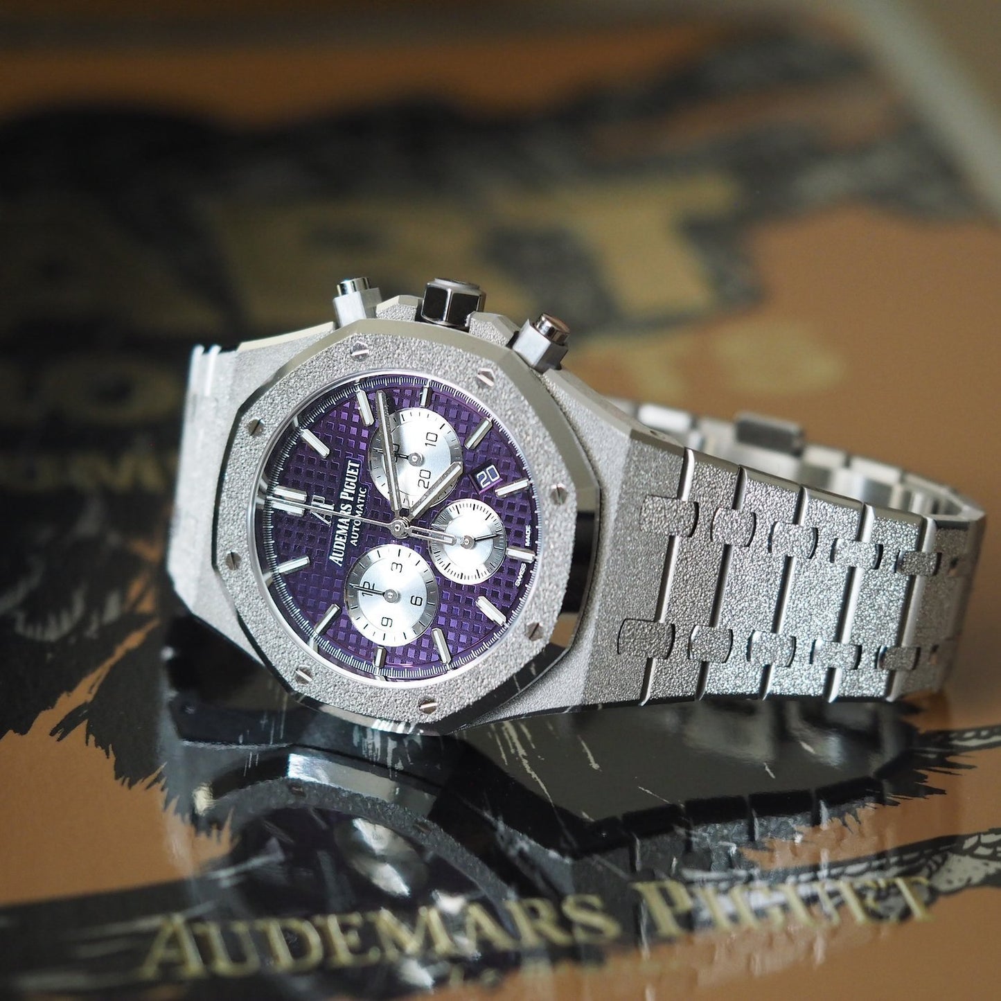 Audemars Piguet Royal Oak Frosted Gold Selfwinding Chronograph Limited Edition 26331BC.GG.1224BC.01