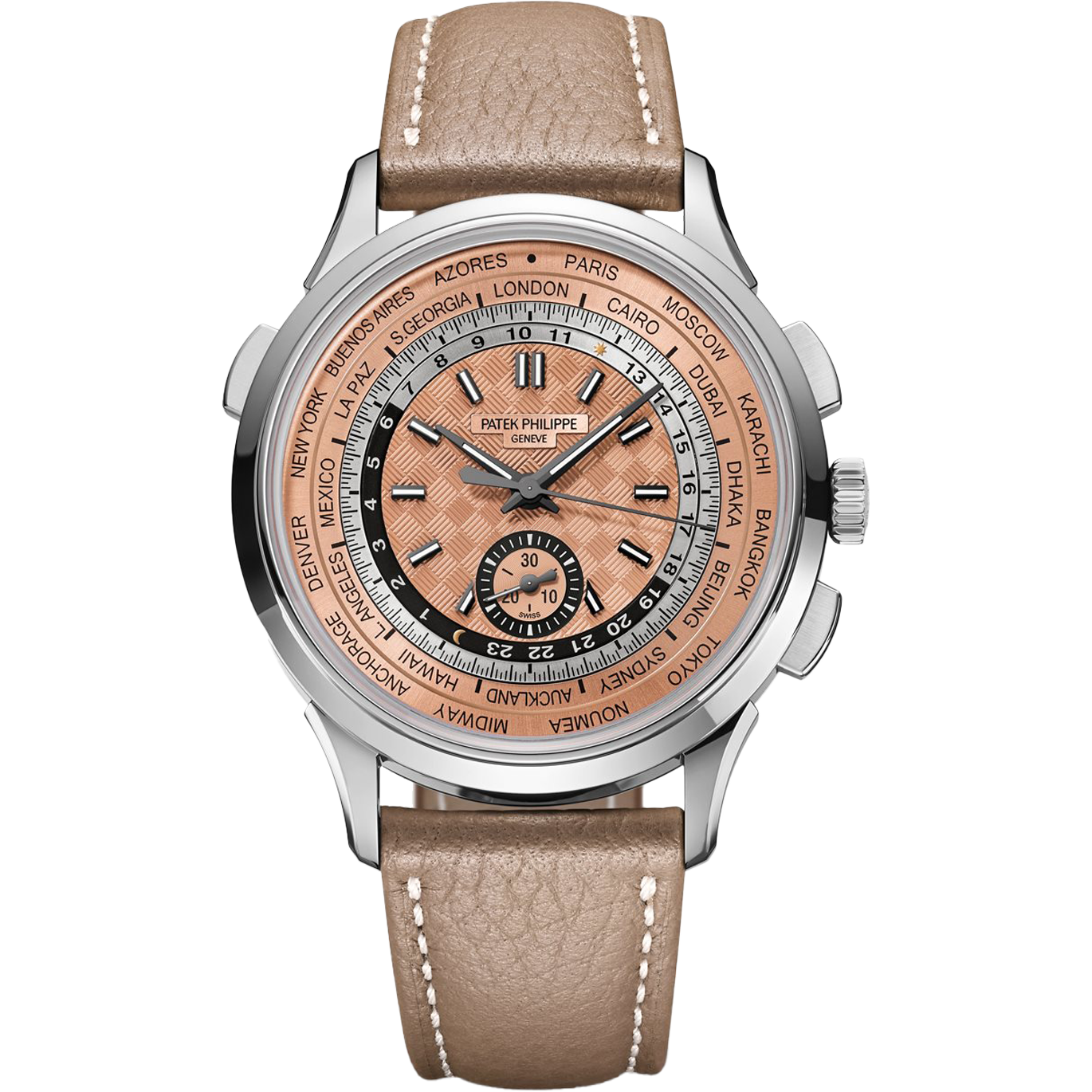 Patek Philippe Complications World Time Flyback Chronograph 5935A-001