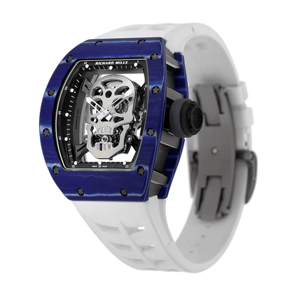 Richard Mille RM 52-01 Blue Carbon Tourbillon Skull