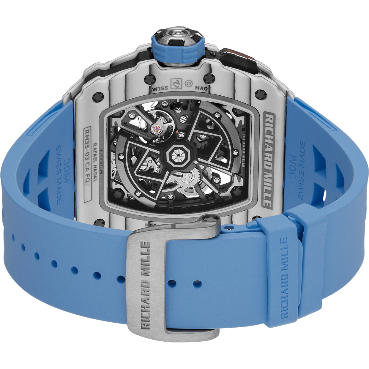 Richard Mille RM 35-03 Automatic Winding Rafael Nadal White Carbon