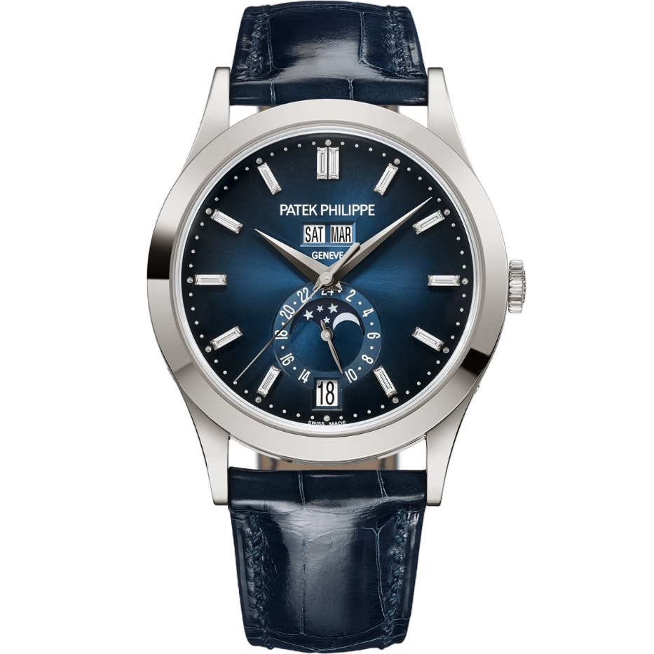 Patek Philippe Complications Annual Calendar Moon Phases 5396G-017