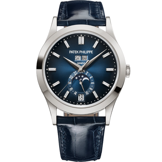 Patek Philippe Complications Annual Calendar Moon Phases 5396G-017