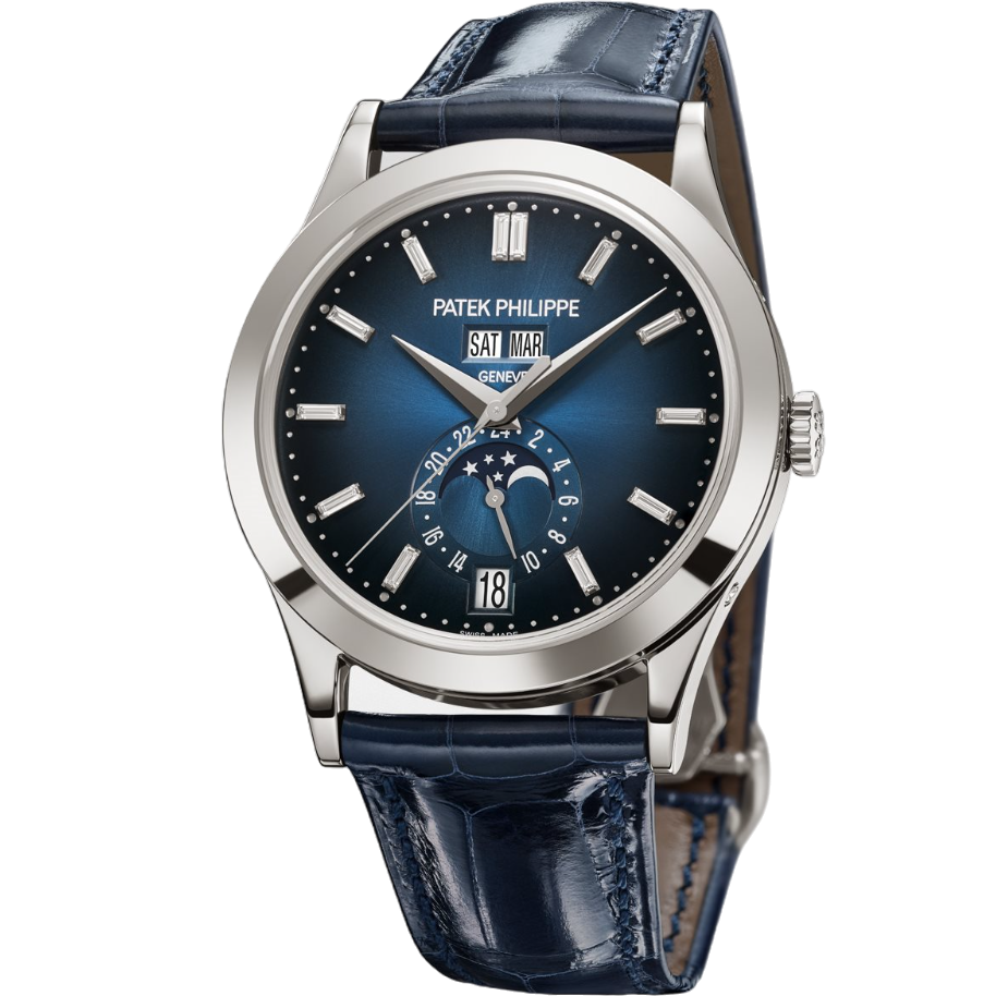 Patek Philippe Complications Annual Calendar Moon Phases 5396G-017