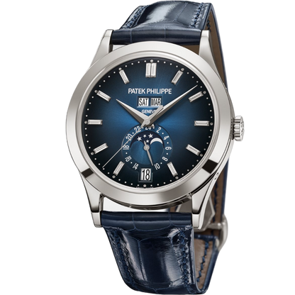 Patek Philippe Complications Annual Calendar Moon Phases 5396G-017