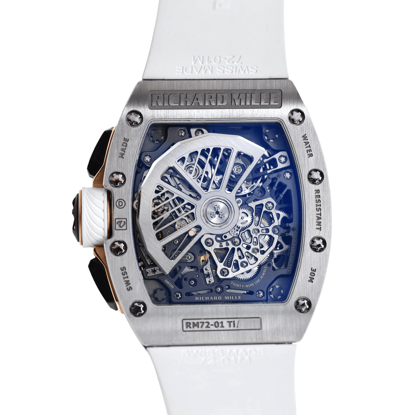 Richard Mille RM 72-01 Titanium Automatic Winding Lifestyle Flyback Chronograph