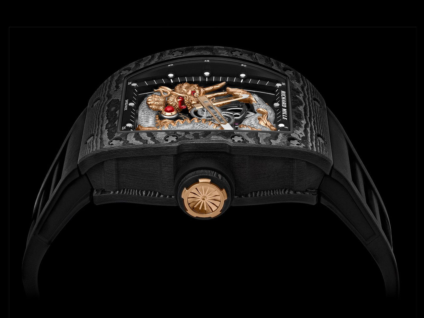 Richard Mille RM 57-03 Dragon Tourbillon Black Carbon