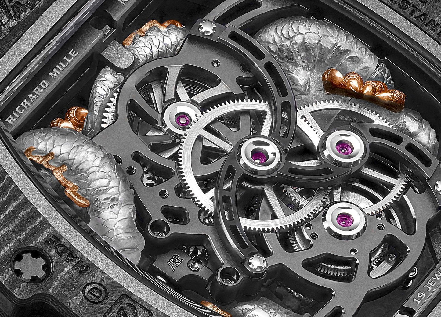 Richard Mille RM 57-03 Dragon Tourbillon Black Carbon