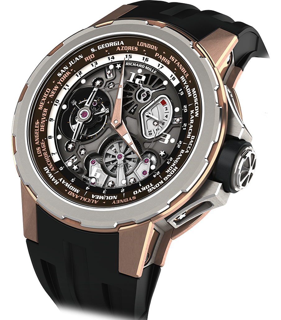 Richard Mille RM 58-01 Tourbillon Rose Gold Titanium Jean Todt