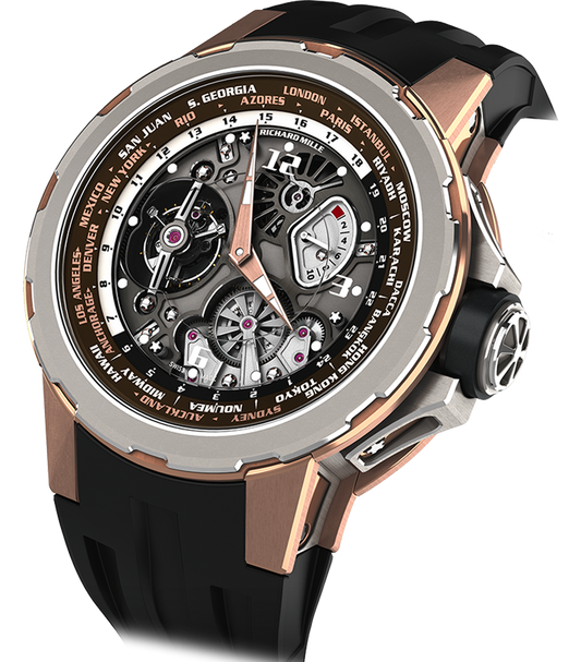 Richard Mille RM 58-01 Tourbillon Rose Gold Titanium Jean Todt