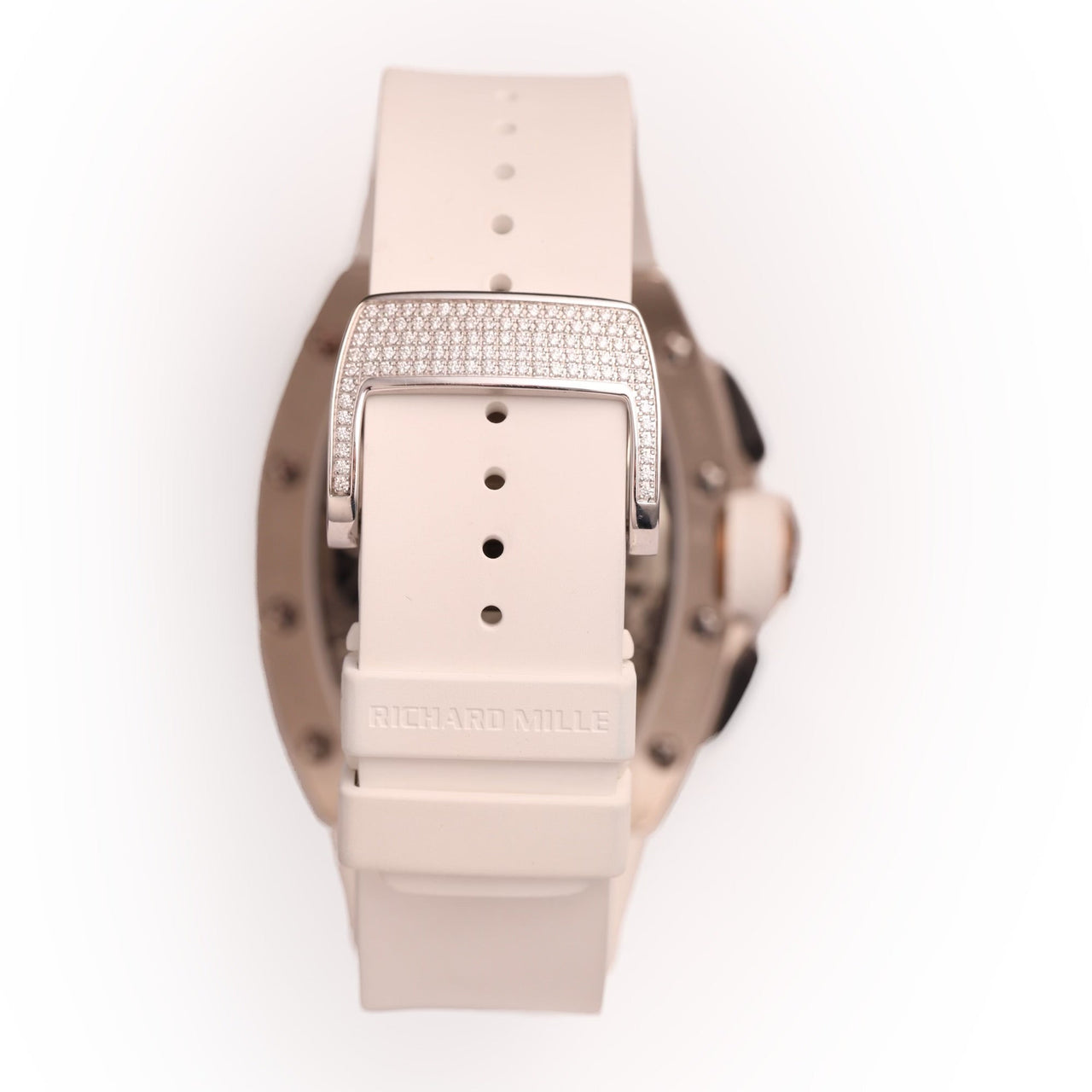 Richard Mille RM 72-01 White Gold Full Baguette Diamond Flyback Chronograph