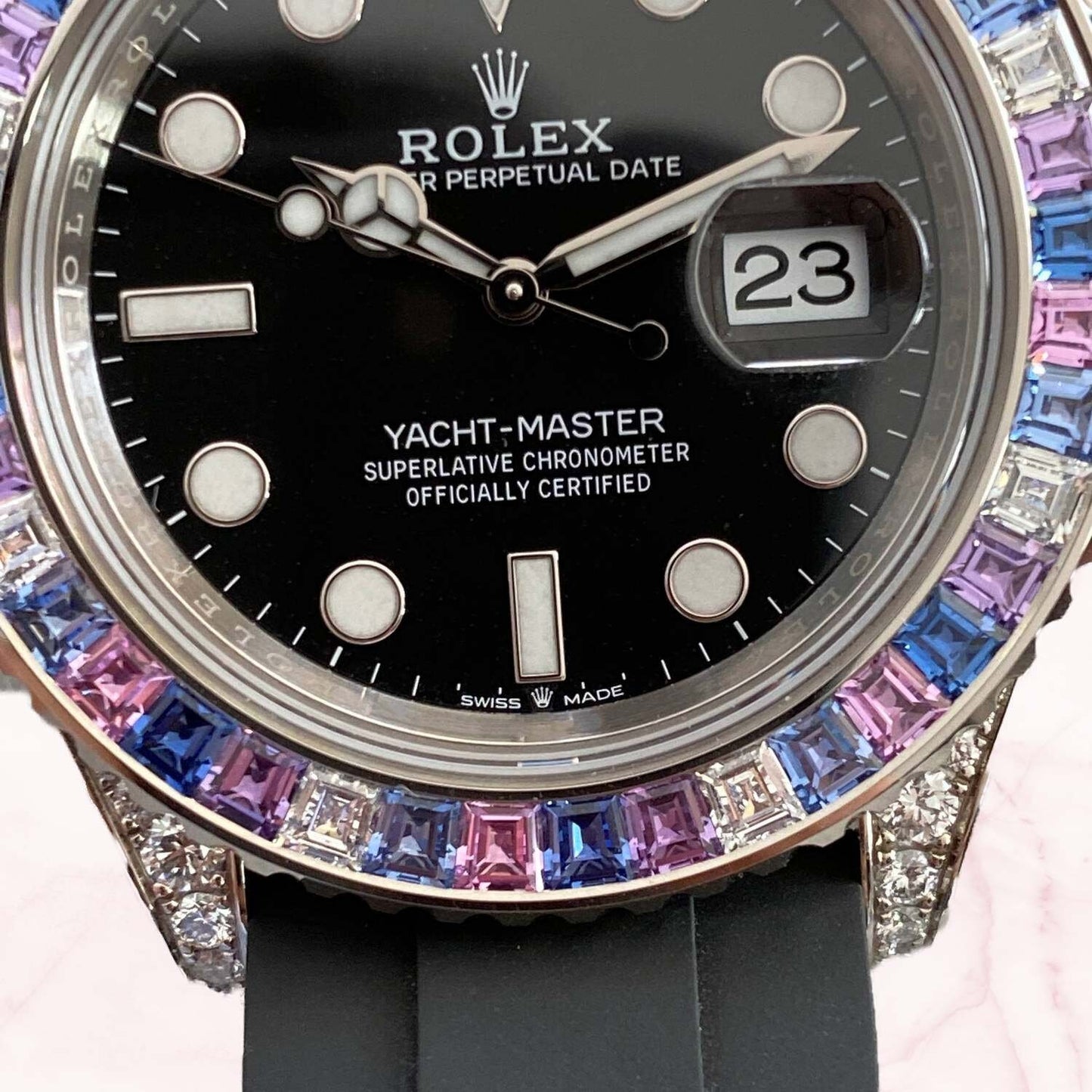 Yacht-Master 40 "Cotton Candy" 126679SABR