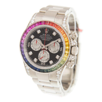 Rolex Cosmograph Daytona Chronograph Rainbow 116599 RBOW