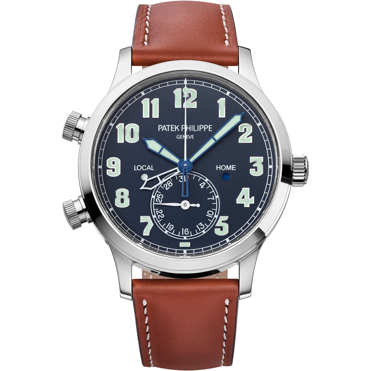 Patek Philippe Complications Calatrava Pilot Travel Time 42mm 5524G-001