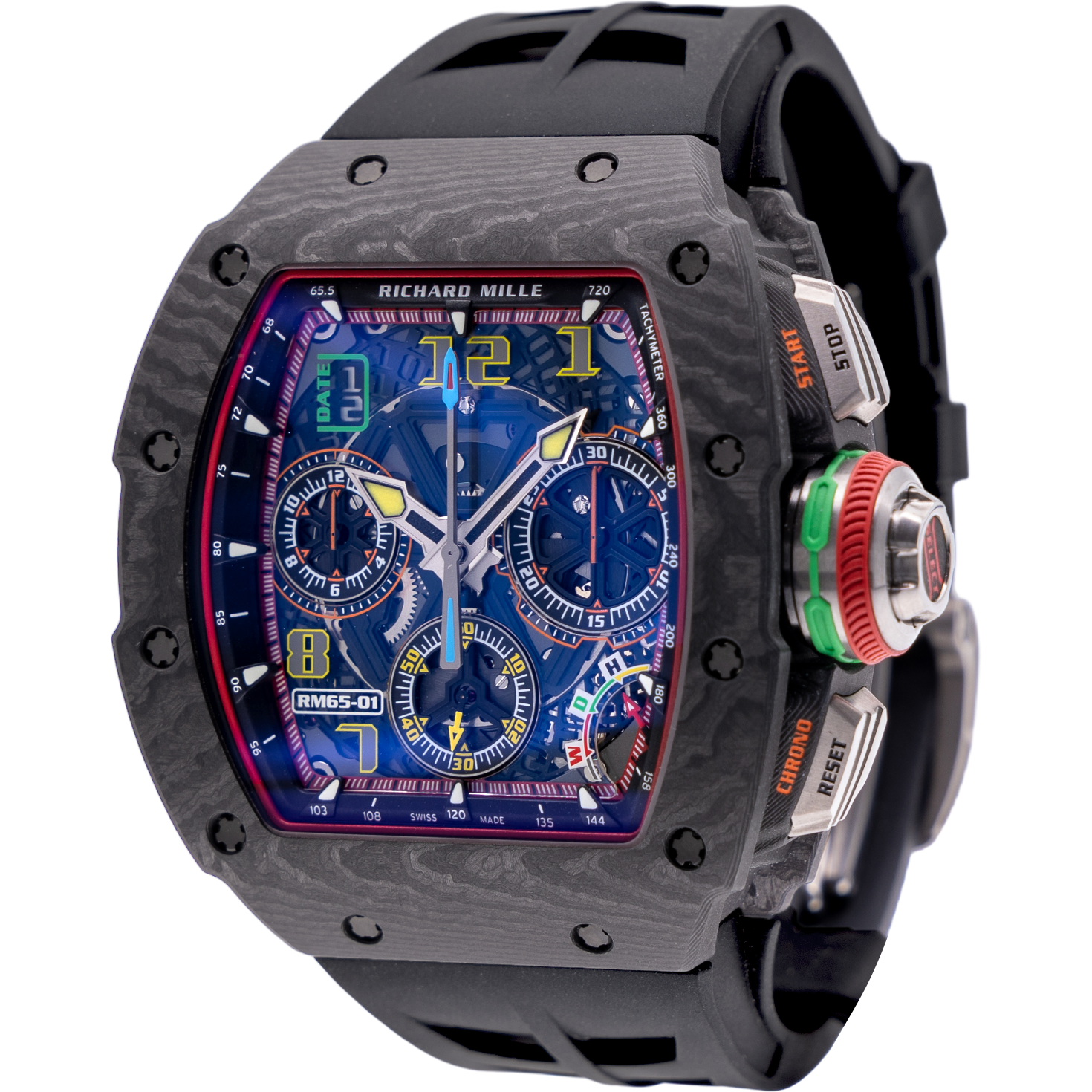 Richard Mille RM 65-01 Black Carbon Automatic Winding Split-seconds Chronograph - Image 3
