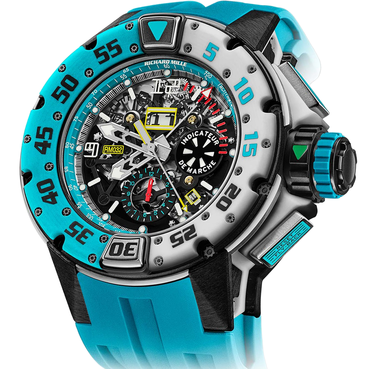 Richard Mille RM 032 Automatic Winding Flyback Chronograph Les Voiles de Saint Barth Limited Edition - Image 2
