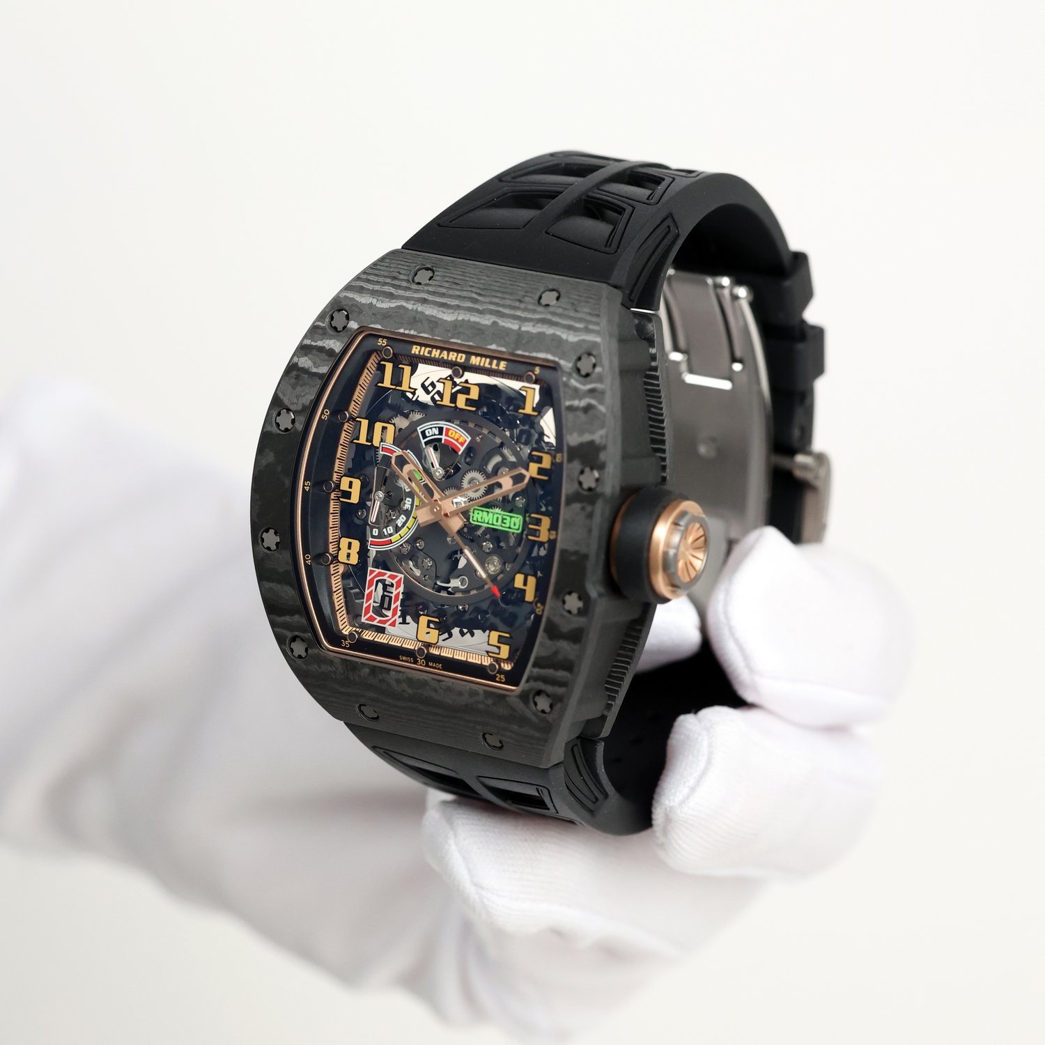 Richard Mille RM 030 Automatic Winding with Declutchable Rotor Carbon Ultimate Limited Edition - Image 6