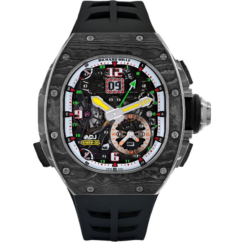Richard Mille RM 62-01 Manual Winding Tourbillon Vibrating Alarm "Airbus Corporate Jets" Limited Edition