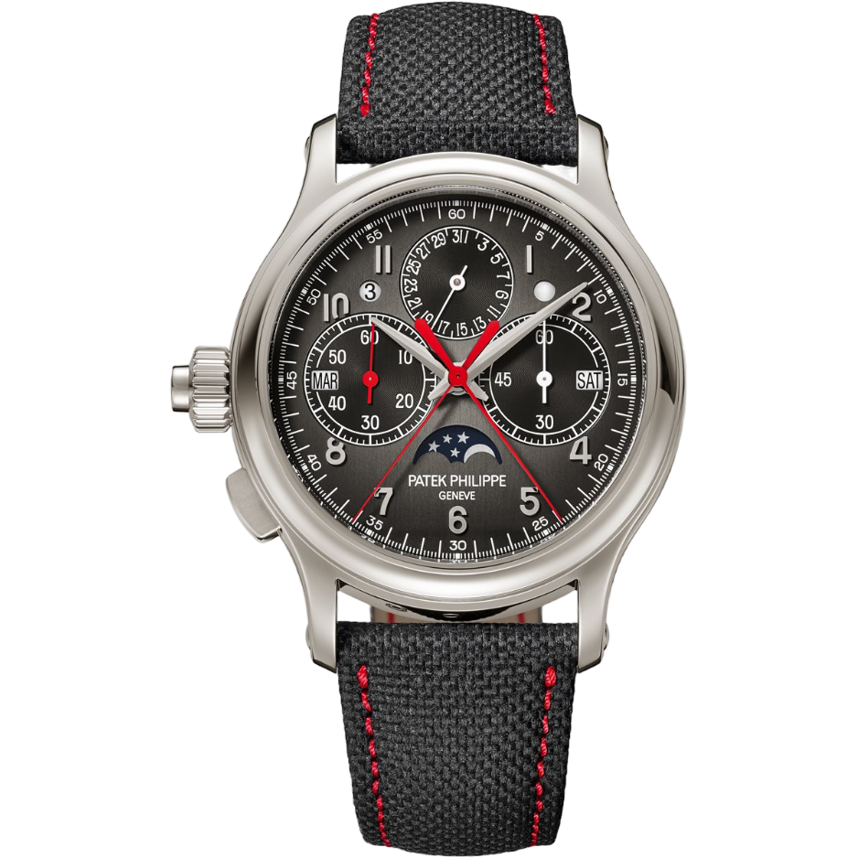 Patek Philippe Grand Complications Spit-Seconds Monopusher Chronograph Perpetual Calendar 38.3mm 5373P-001