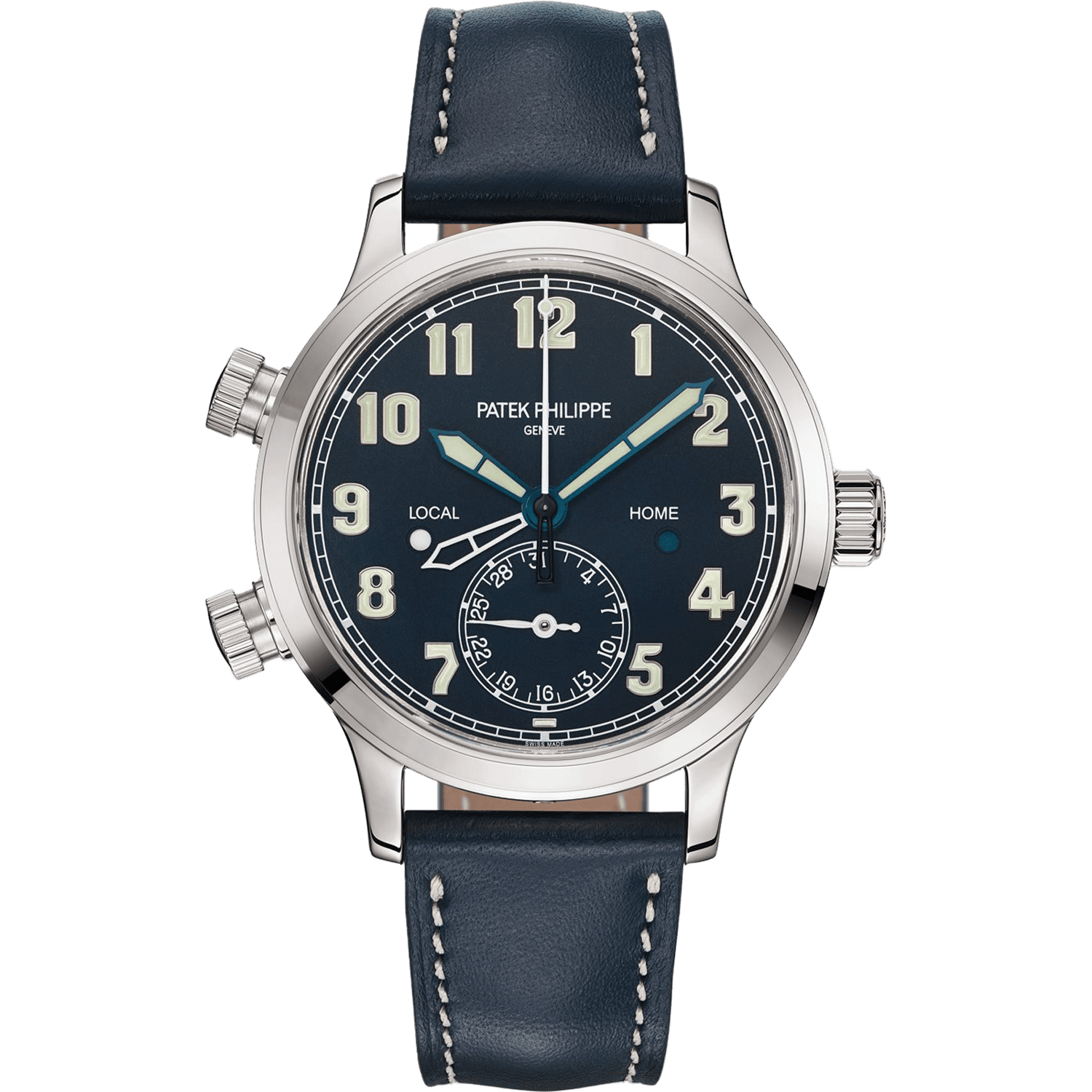 Patek Philippe Complications Calatrava Pilot Travel Time 37.5mm 7234G-001