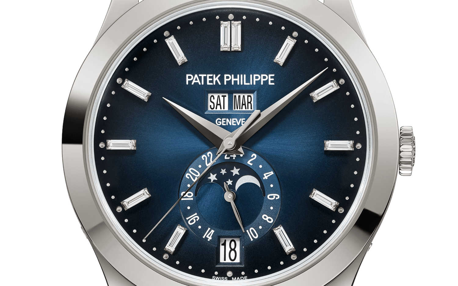Patek Philippe Complications Annual Calendar Moon Phases 38.5mm 5396G-017 - Image 12